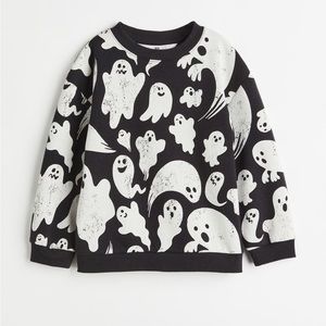 Boys Halloween ghost sweatshirt
